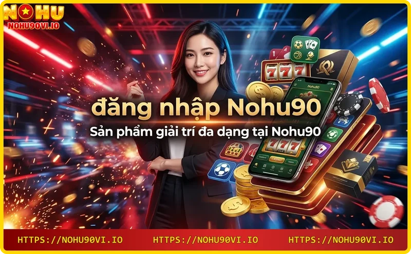 Bộ sưu tập sản phẩm giải trí tại Nohu90: thể thao, casino, slot, bắn cá