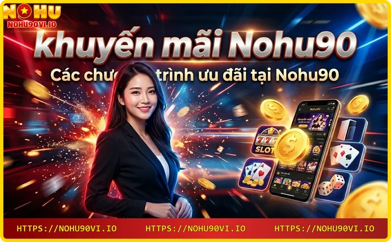Các chương trình khuyến mãi Nohu90 hấp dẫn: thưởng nạp lần đầu, hoàn trả, bonus