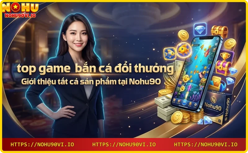 Các sản phẩm game săn cá online và bắn cá hot tại Nohu90
