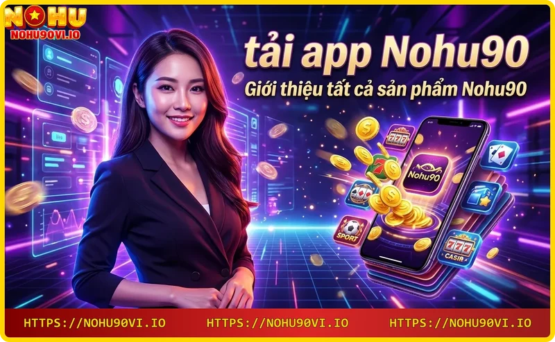 Các sản phẩm giải trí của Nohu90: thể thao, casino, slot, bắn cá, xổ số