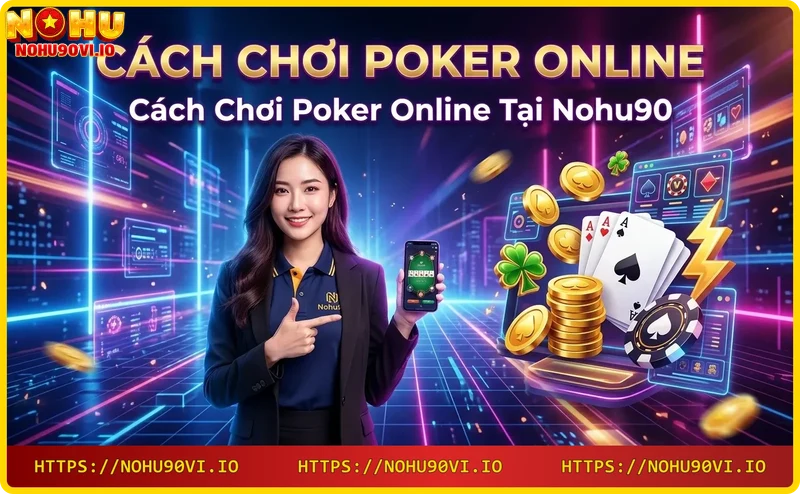 Cách chơi poker online - bài royal flush tại Nohu90