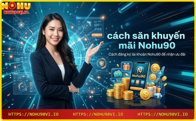 Đăng ký tài khoản Nohu90 để nhận ưu đãi chào mừng