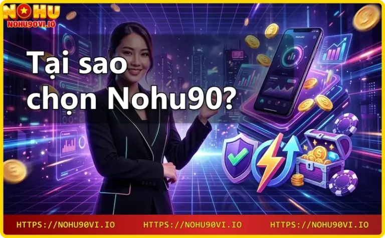Giao diện nhà cái Nohu90 với các luồng dữ liệu và biểu tượng bảo mật