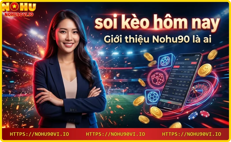 Giao diện soi kèo bóng đá tại Nohu90 - nhà cái uy tín