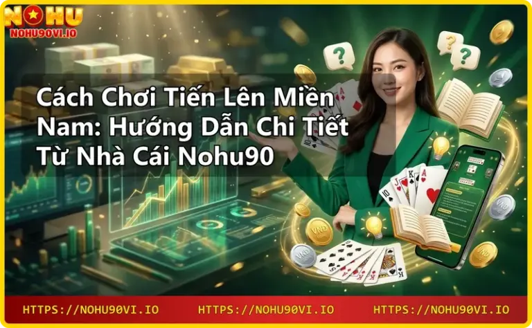 Hình ảnh giới thiệu nhà cái Nohu90 với không gian casino sang trọng
