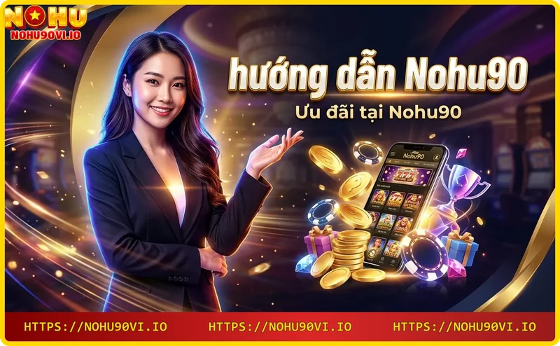 Ưu đãi Nohu90 - Thẻ VIP vàng, tiền thưởng, hoàn trả, vòng quay may mắn