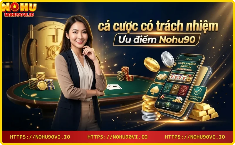 Ưu điểm Nohu90: Thiết lập giới hạn cá cược trên điện thoại